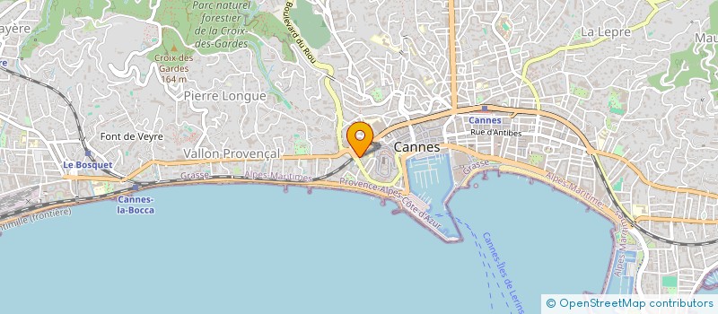 localisation de l'entreprise MONSIEUR CHRISTOPHER LEY  CANNES