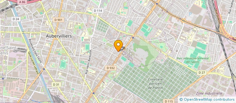 localisation de l'entreprise MONSIEUR CHRISTOPHER LIEGE à AUBERVILLIERS