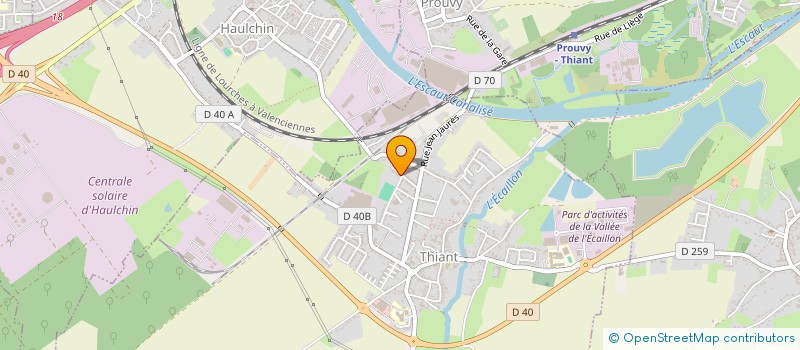 localisation de l'entreprise MONSIEUR CHRISTOPHER LIENARD  THIANT