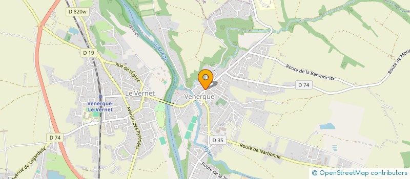 localisation de l'entreprise MONSIEUR CHRISTOPHER LLIMIANA  VERNET