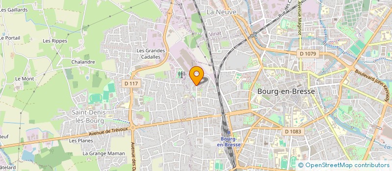 localisation de l'entreprise MONSIEUR CHRISTOPHER LOISY à BOURG-EN-BRESSE
