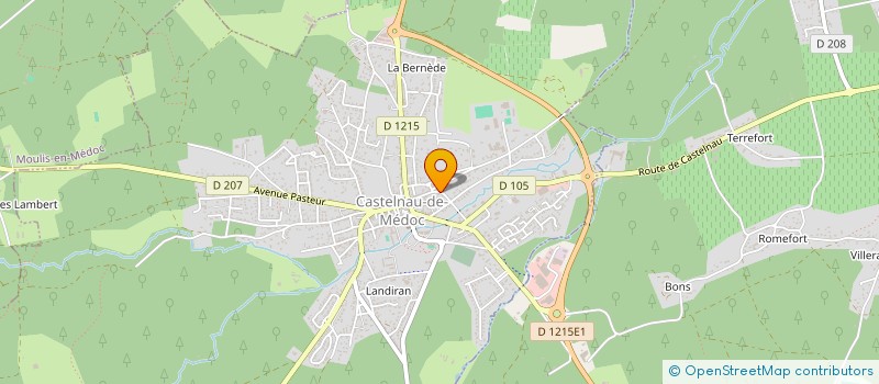 localisation de l'entreprise MONSIEUR CHRISTOPHER LORAIN  CASTELNAU-DE-MEDOC