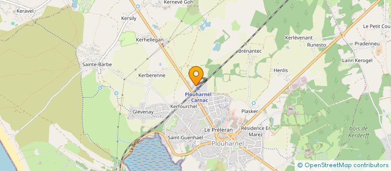 localisation de l'entreprise MONSIEUR CHRISTOPHER LOUDON  PLOUHARNEL