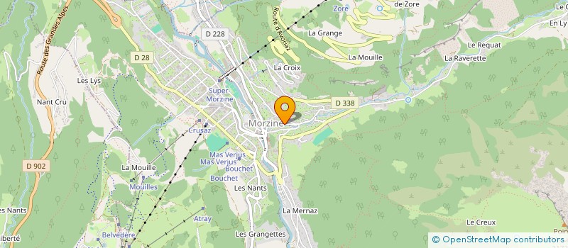 localisation de l'entreprise MONSIEUR CHRISTOPHER LUDLAM  MORZINE