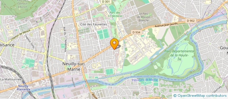 localisation de l'entreprise MONSIEUR CHRISTOPHER MAHOMET à NEUILLY-SUR-MARNE