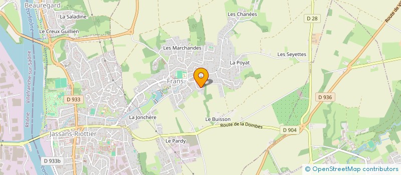 localisation de l'entreprise MONSIEUR CHRISTOPHER MAIA DE SOUSA  FRANS