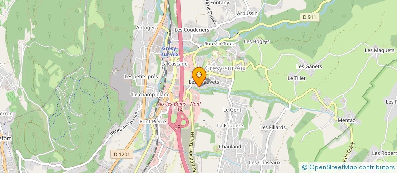 localisation de l'entreprise MONSIEUR CHRISTOPHER MAMELI à GRESY-SUR-AIX