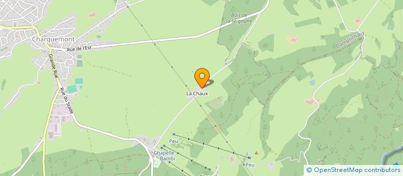 localisation de l'entreprise MONSIEUR CHRISTOPHER MARS  CHARQUEMONT