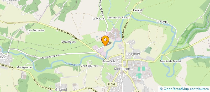 localisation de l'entreprise MONSIEUR CHRISTOPHER MARSHALL à MONTBRON