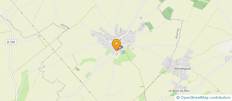 localisation de l'entreprise MONSIEUR CHRISTOPHER MARTIN  VILLEMAIN