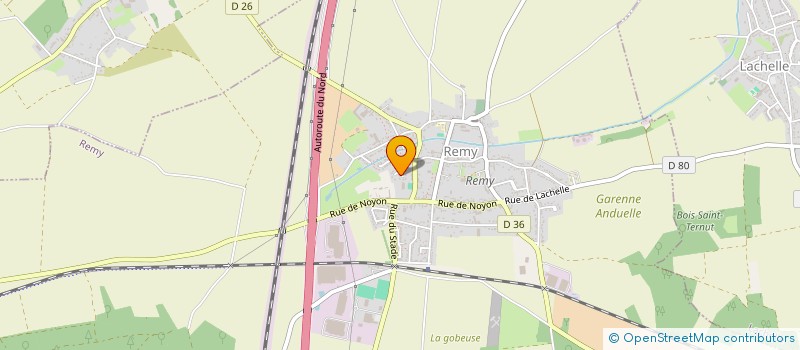 localisation de l'entreprise MONSIEUR CHRISTOPHER MARTIN  REMY