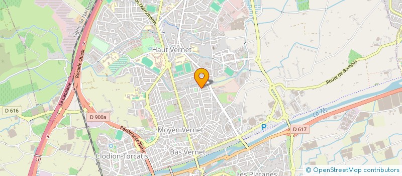 localisation de l'entreprise MONSIEUR CHRISTOPHER MARTOIA  PERPIGNAN