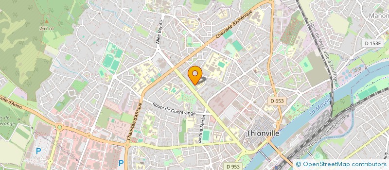 localisation de l'entreprise MONSIEUR CHRISTOPHER MBOUSSA  SANNOIS