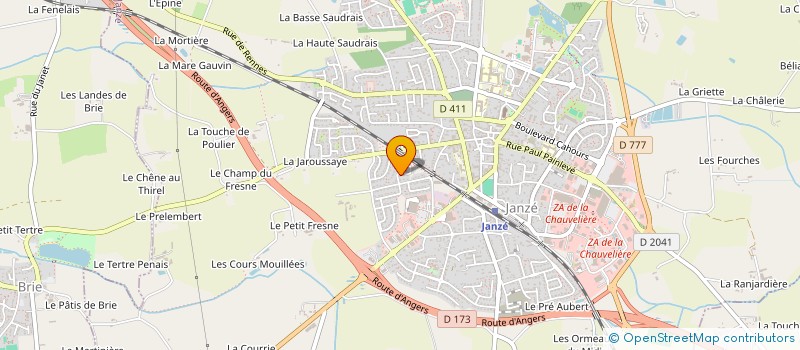 localisation de l'entreprise MONSIEUR CHRISTOPHER MCLOUGHLIN  JANZE