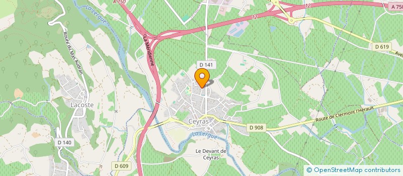 localisation de l'entreprise MONSIEUR CHRISTOPHER MEISSE  CEYRAS