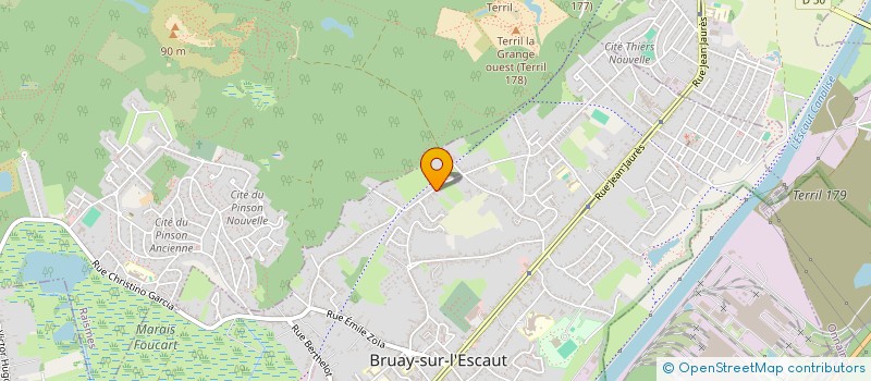 localisation de l'entreprise MONSIEUR CHRISTOPHER MEMBRE  BRUAY-SUR-L'ESCAUT