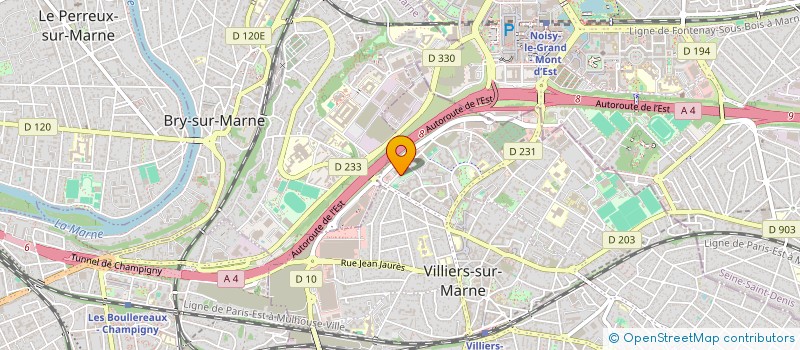 localisation de l'entreprise MONSIEUR CHRISTOPHER MENDES  VILLIERS-SUR-MARNE