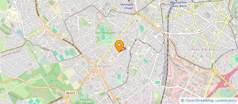 localisation de l'entreprise MONSIEUR CHRISTOPHER MERRIOT à MONTPELLIER