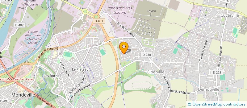 localisation de l'entreprise MONSIEUR CHRISTOPHER MIOT  GIBERVILLE