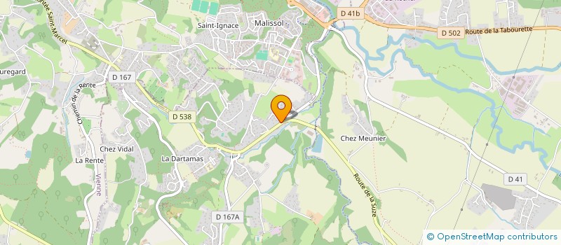 localisation de l'entreprise MONSIEUR CHRISTOPHER MONAN  JARDIN