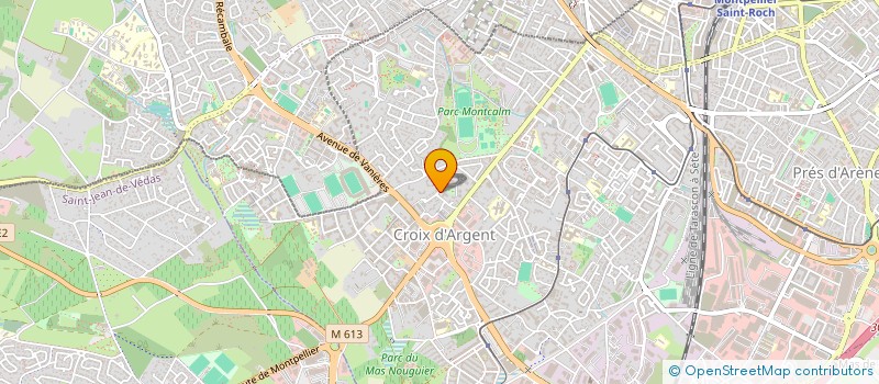 localisation de l'entreprise MONSIEUR CHRISTOPHER MONBORGNE à MONTPELLIER
