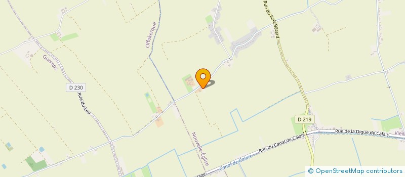 localisation de l'entreprise MONSIEUR CHRISTOPHER MOREAU  NOUVELLE-EGLISE