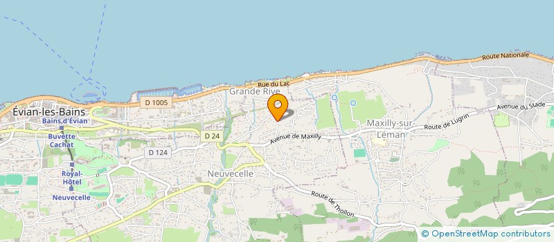 localisation de l'entreprise MONSIEUR CHRISTOPHER MORICE  NEUVECELLE