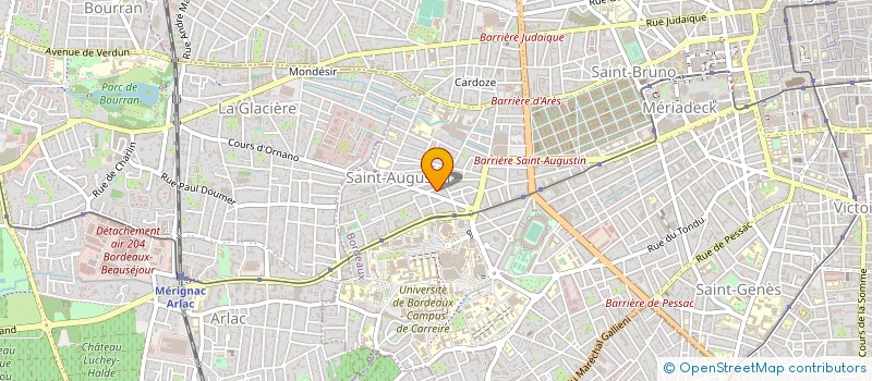 localisation de l'entreprise MONSIEUR CHRISTOPHER MOSCROP à BORDEAUX