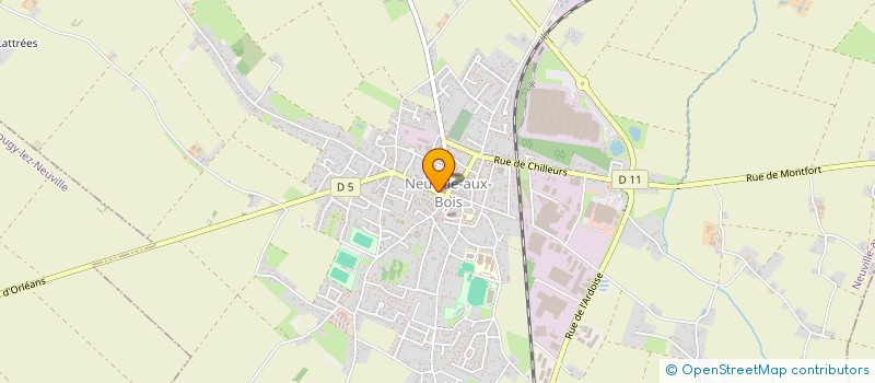 localisation de l'entreprise MONSIEUR CHRISTOPHER MOSSER  NEUVILLE-AUX-BOIS