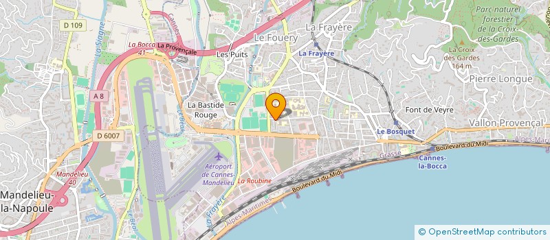 localisation de l'entreprise MONSIEUR CHRISTOPHER MUNOZ  CANNES