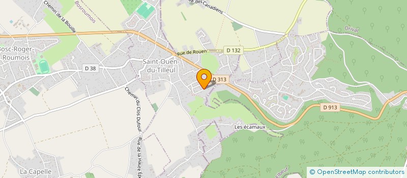 localisation de l'entreprise MONSIEUR CHRISTOPHER NAGA  SAINT-OUEN-DU-TILLEUL