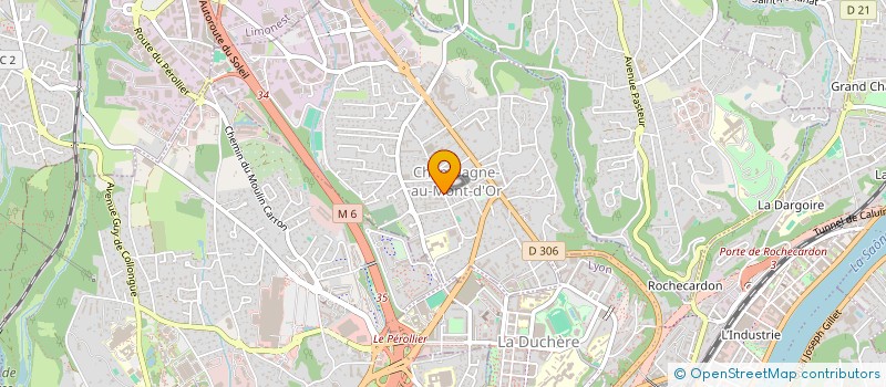 localisation de l'entreprise MONSIEUR CHRISTOPHER NANKOU  CHAMPAGNE-AU-MONT-D'OR