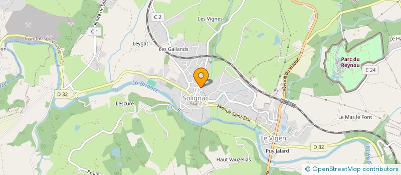 localisation de l'entreprise MONSIEUR CHRISTOPHER NAYLOR-BALLESTEROS à SOLIGNAC