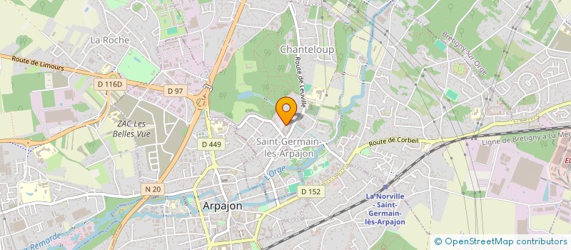 localisation de l'entreprise MONSIEUR CHRISTOPHER NAYOUSSA à SAINT-GERMAIN-LES-ARPAJON