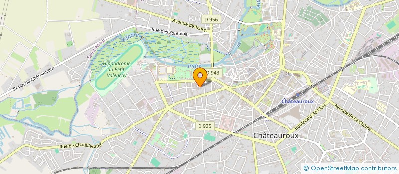 localisation de l'entreprise MONSIEUR CHRISTOPHER NGUYEN à CHATEAUROUX