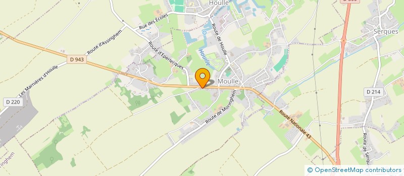 localisation de l'entreprise MONSIEUR CHRISTOPHER NOEL  SERQUES