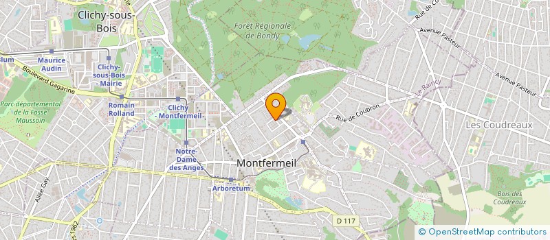 localisation de l'entreprise MONSIEUR CHRISTOPHER NOGLOTTE à MONTFERMEIL