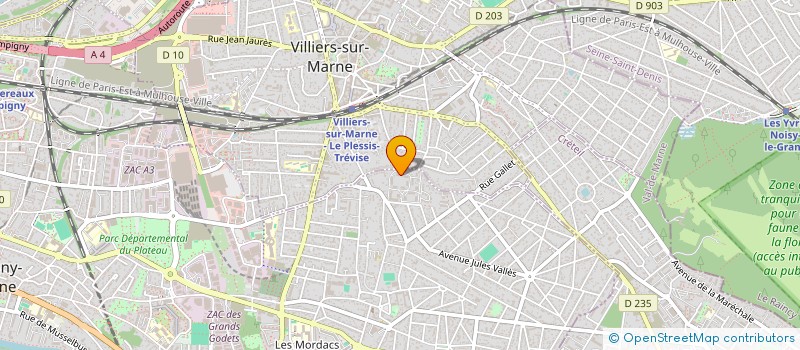 localisation de l'entreprise MONSIEUR CHRISTOPHER OBOA  CHAMPIGNY-SUR-MARNE