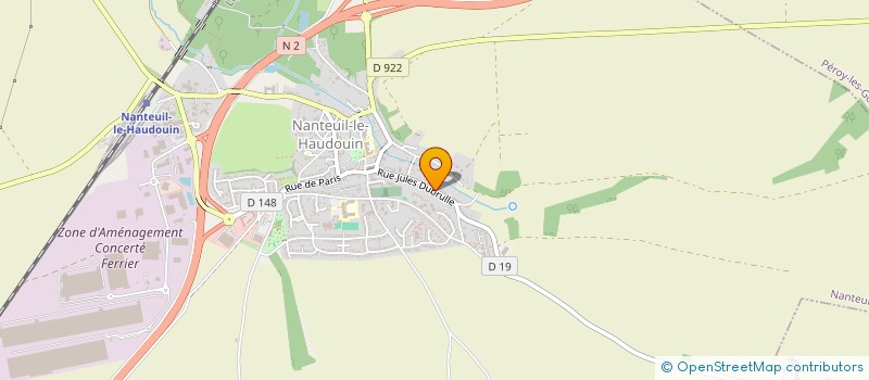 localisation de l'entreprise MONSIEUR CHRISTOPHER OLIVEIRA  MAGALAS