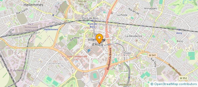 localisation de l'entreprise MONSIEUR CHRISTOPHER OPIGEZ à VILLENEUVE-D'ASCQ