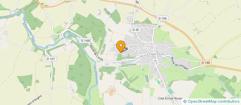 localisation de l'entreprise MONSIEUR CHRISTOPHER OWOLABI  CHARROUX