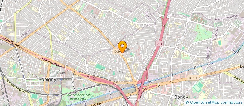 localisation de l'entreprise MONSIEUR CHRISTOPHER PALLADINO  BOBIGNY