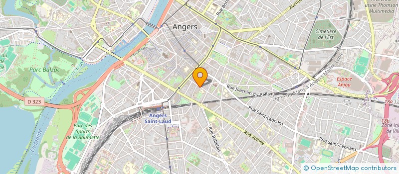 localisation de l'entreprise MONSIEUR CHRISTOPHER PAPIN à ANGERS
