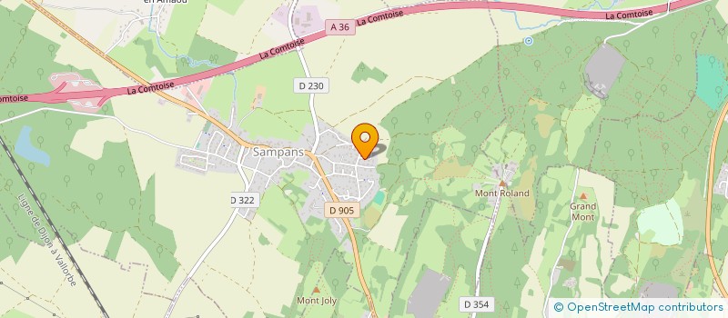 localisation de l'entreprise MONSIEUR CHRISTOPHER PAQUES  SAMPANS