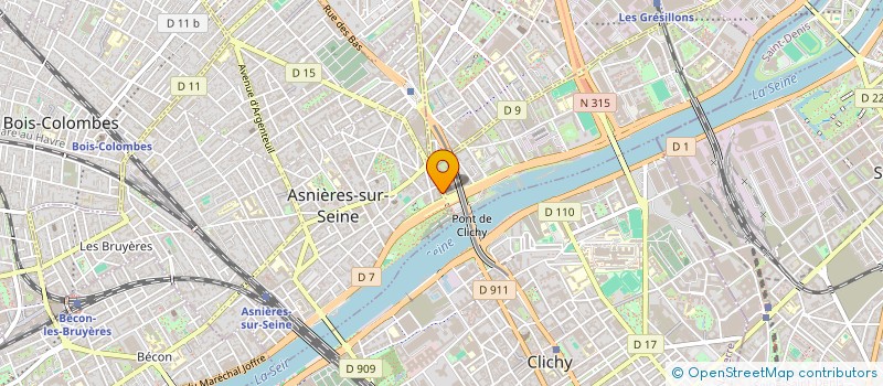 localisation de l'entreprise MONSIEUR CHRISTOPHER PASQUIER  ASNIERES-SUR-SEINE