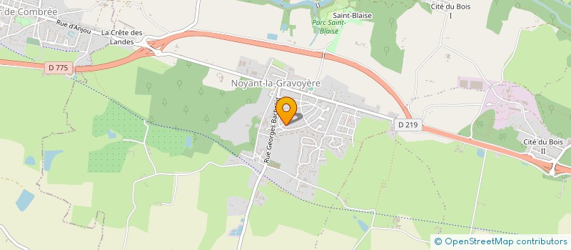 localisation de l'entreprise MONSIEUR CHRISTOPHER PAYSANT  SEGRE-EN-ANJOU BLEU