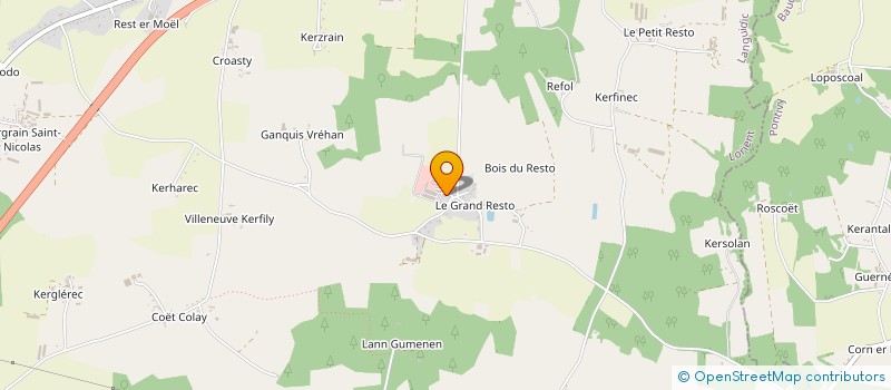 localisation de l'entreprise MONSIEUR CHRISTOPHER PELLETER  LANGUIDIC