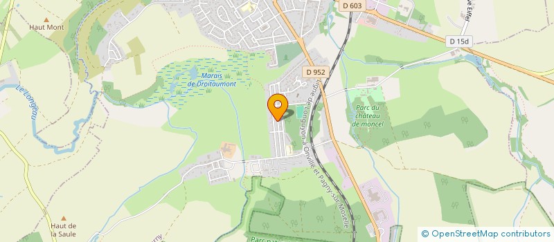 localisation de l'entreprise MONSIEUR CHRISTOPHER PERROT  JARNY