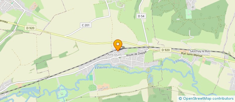 localisation de l'entreprise MONSIEUR CHRISTOPHER PESQUET  ANCOURT