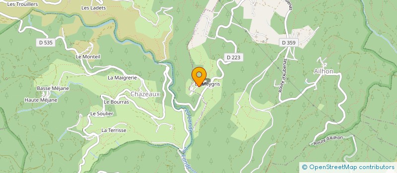 localisation de l'entreprise MONSIEUR CHRISTOPHER PHIPPS  AILHON